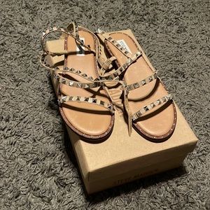 Steve Madden Travel Tan Sandals Size 8